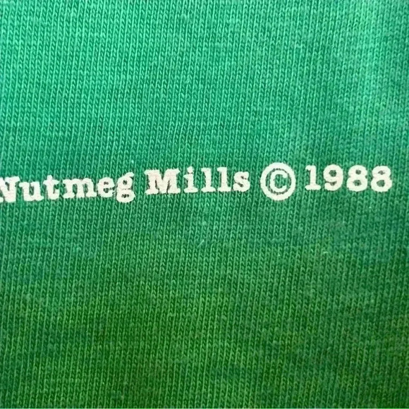 Vintage Nutmeg Hills Boston Celtics  tshirt 1988.  Sz L - Picture 8 of 8